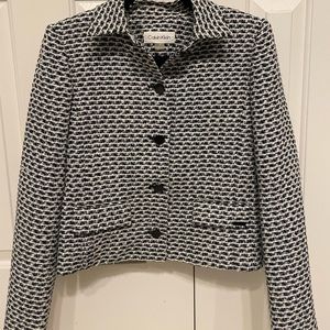 Calvin Klein tweed blazer